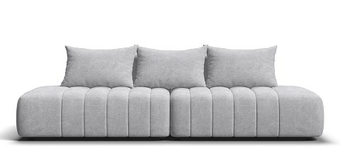 Диван прямой Босс Твин Шенилл CLOUD грей