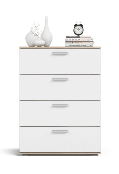 Комод LUX Белый снег, Сонома