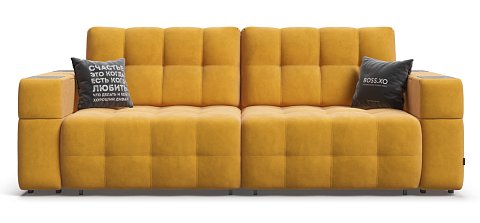 Диван BOSS.XO велюр Monolit маст / WOOD Rock