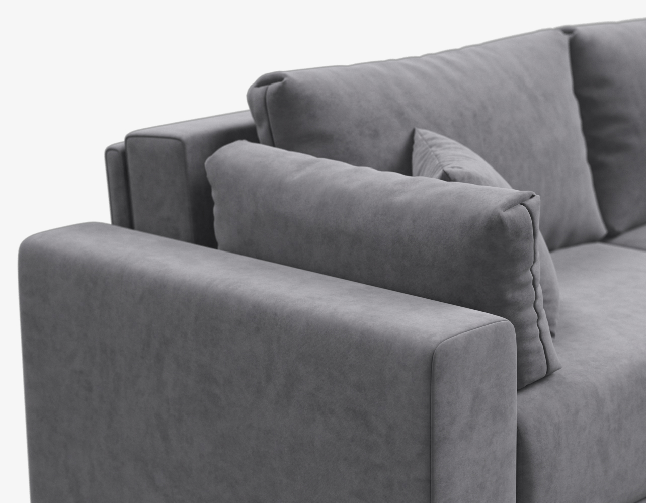 Широкие мягкие подлокотники - комфорт во время отдыха