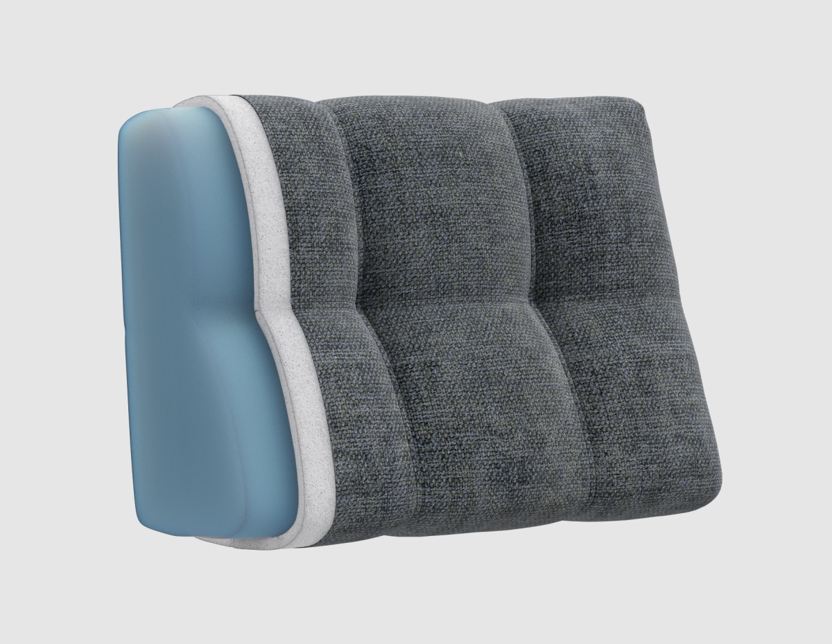 Мягкие подушки с наклоном из формованной пены- обеспечат супер комфортную посадку и отдых, не деформируясь и быстро восстанавливая форму. 