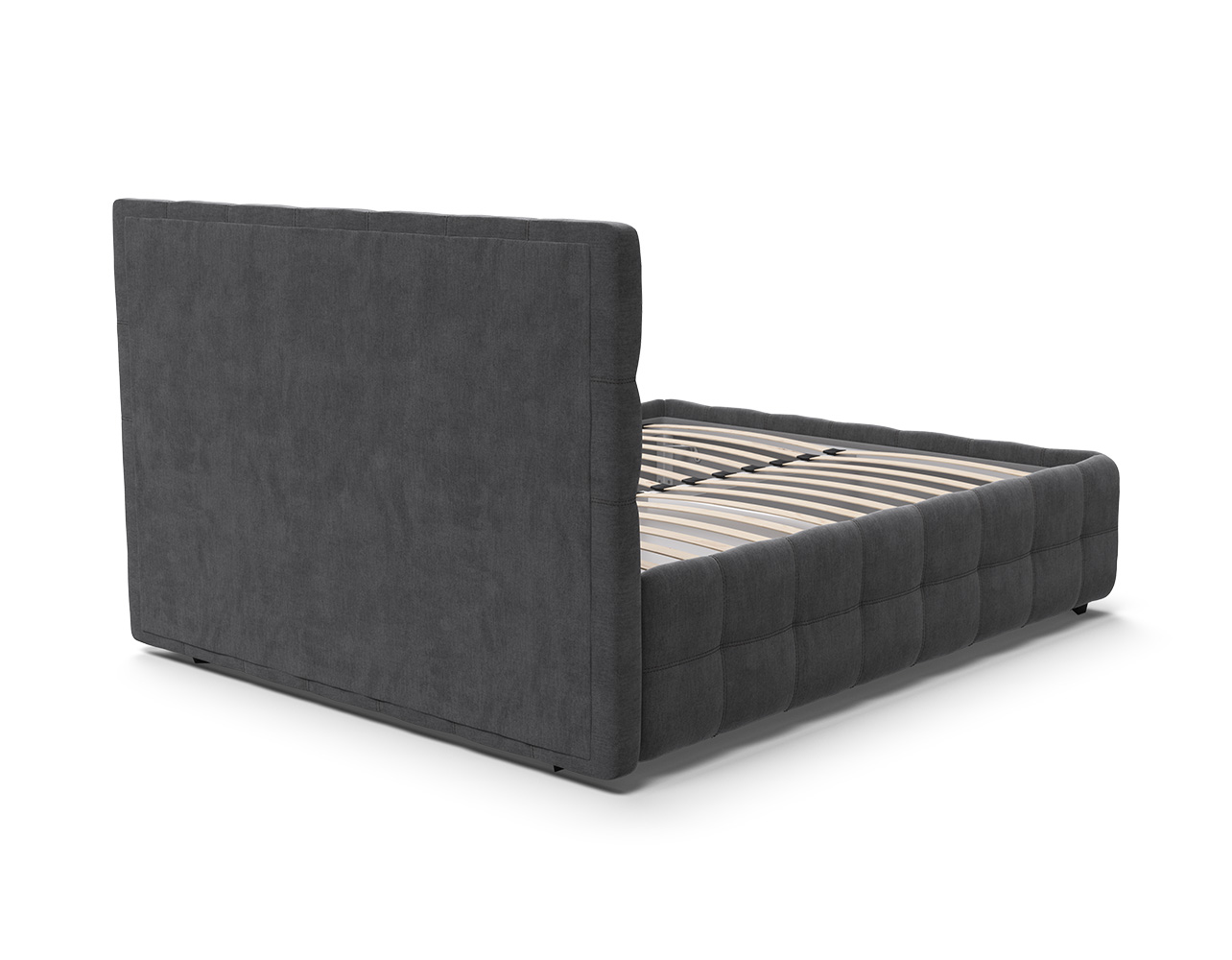 Дизайн 360: задняя часть спинки полностью из основной ткани.