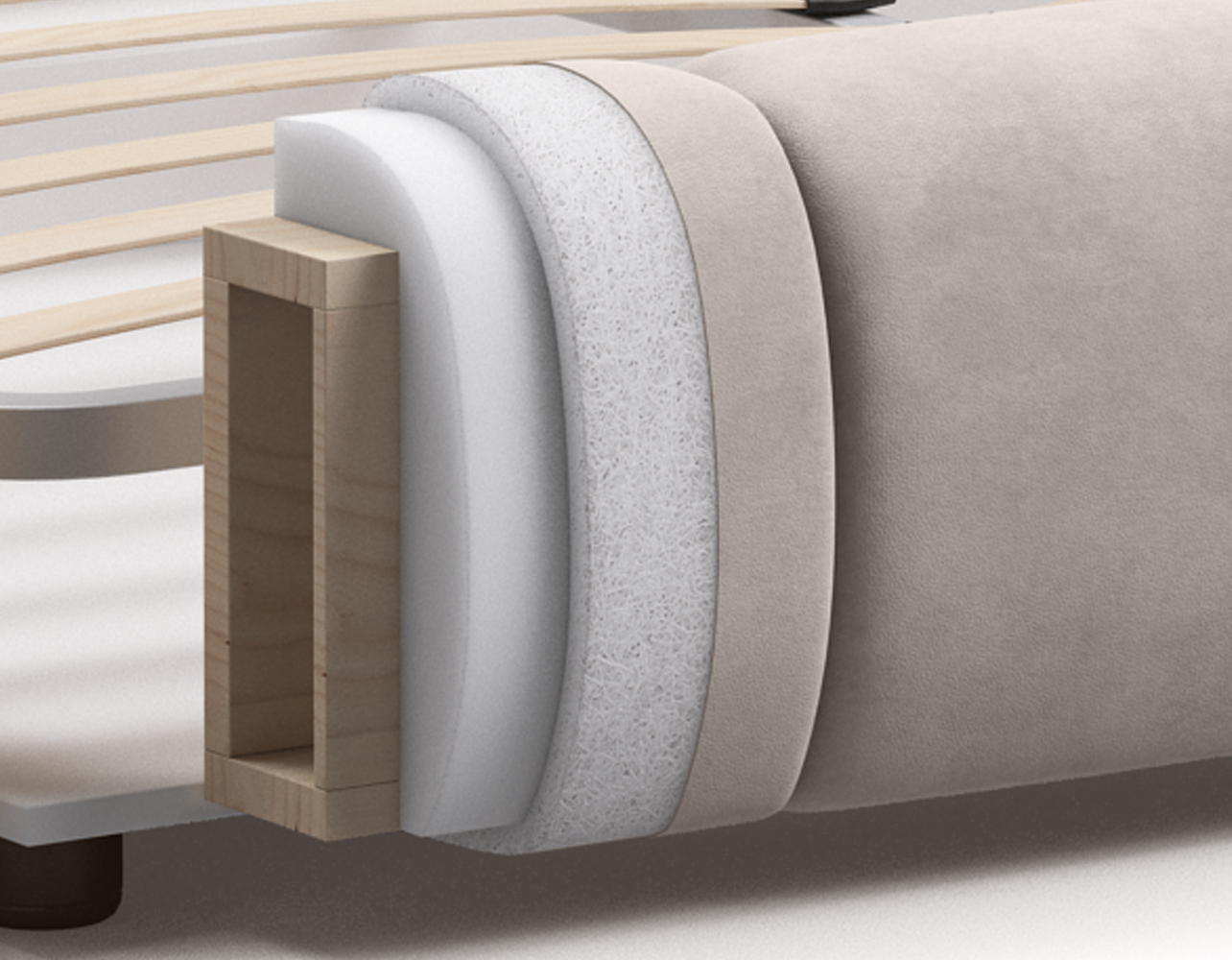 Инновационный материал PERIOTEK  придает объем и упругость.