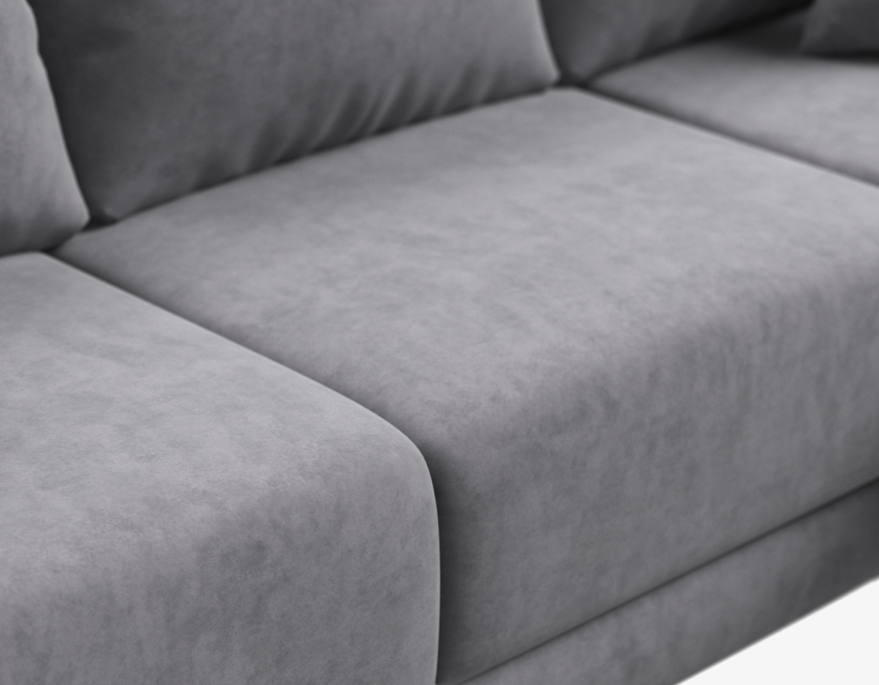 Визуально разделенное сидение - современный дизайн и защита чехла от растяжения