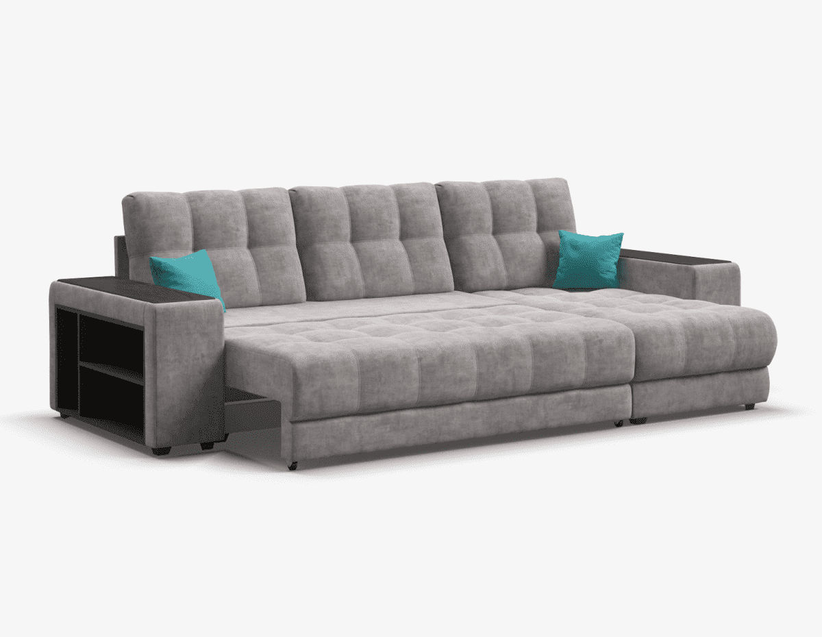 BOSS LOUNGE – приспинная планка позволяет расположить подушки под удобным наклоном.