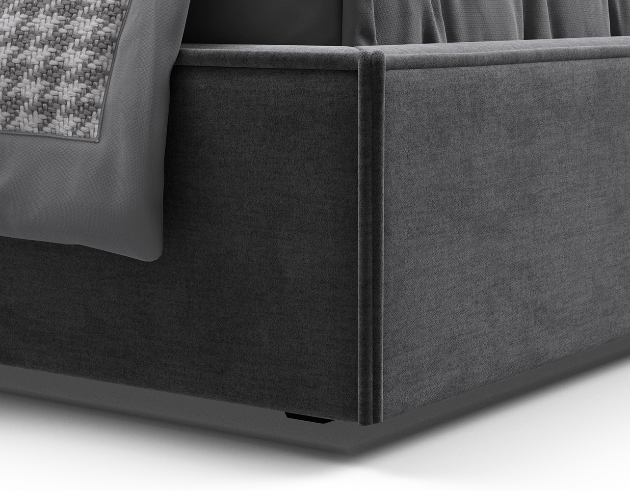 Все углы мягкие и безопасные.