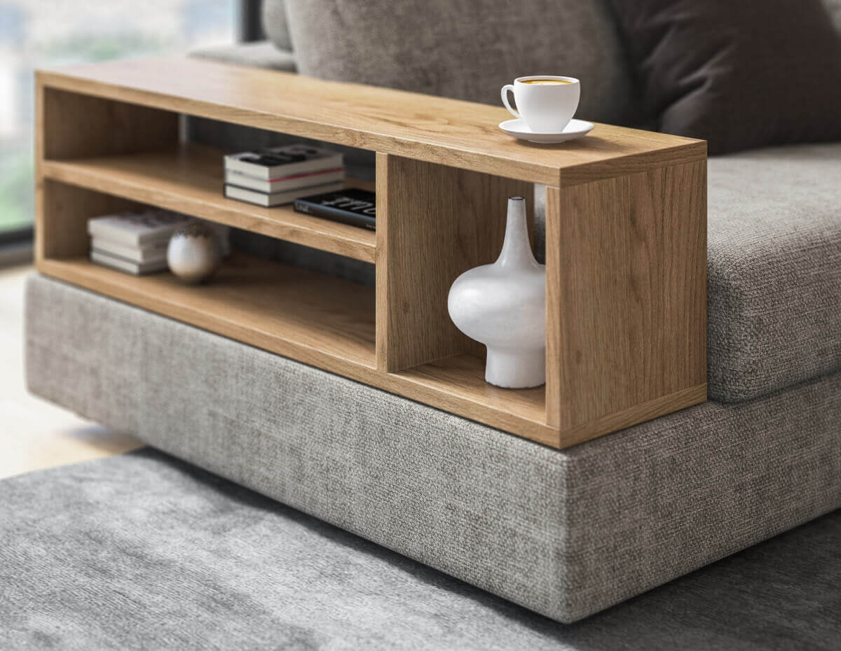 Универсальная база BOSS Base позволит легко установить мягкий или функциональный стол-подлокотник.