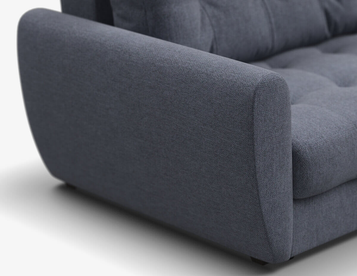 Все углы мягкие и безопасные.